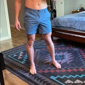 Men’s BearBottom Stretch Shorts (M) Blue